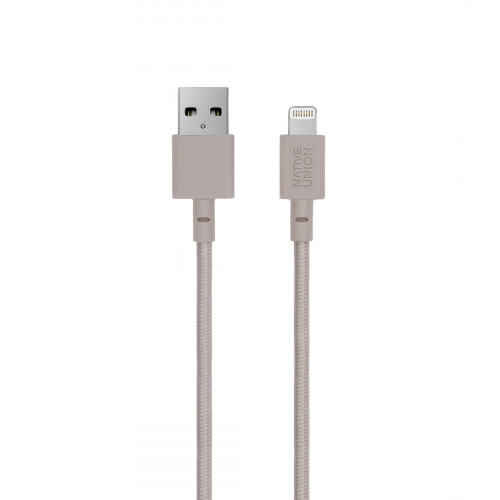 Кабель Native Union Belt Cable Lightning Medium Taupe